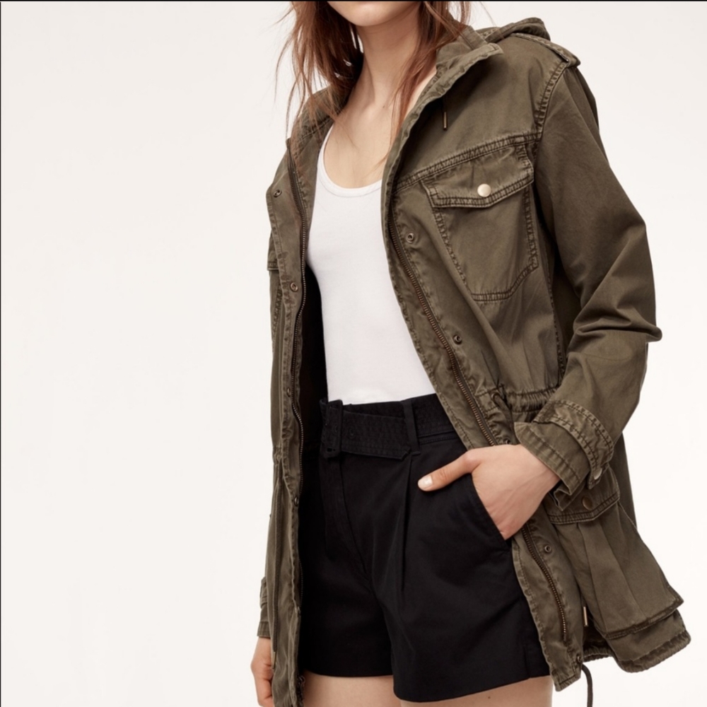 Aritzia | Gray Trooper Utility Jacket